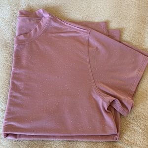 EUC All Yours Tee Pink Taupe* SZ6